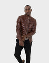 Cristiano Men's Fall Leather Jacket